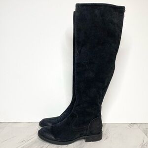 Born Borman Distressed Suede Tall Boot 6M